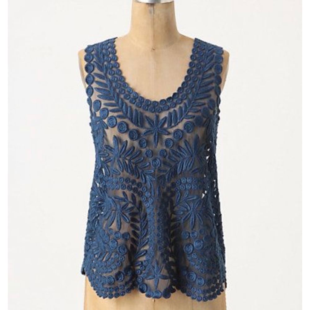 Baraschi Navy Top